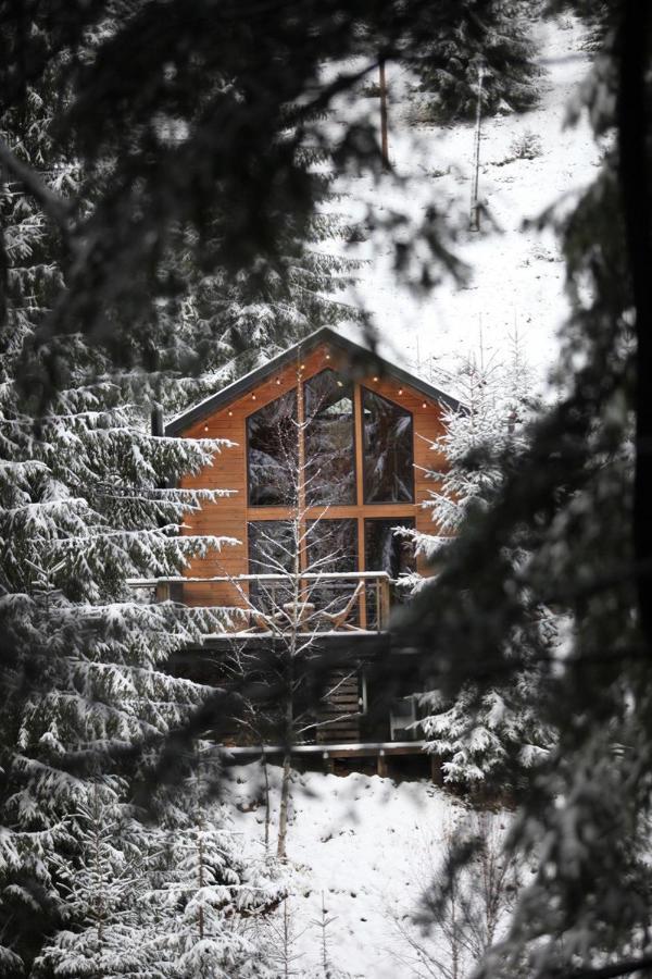 Шале Dereva Yablunytsya Exterior foto